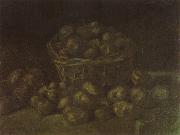 Vincent Van Gogh Still life with a Basket of Potatoes (nn04) France oil painting reproduction